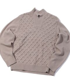 MEN'S BIGI / メンズビギ ニット・セーター | 7Gハニカムスキッパーニット