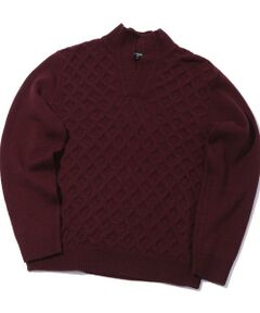 MEN'S BIGI / メンズビギ ニット・セーター | 7Gハニカムスキッパーニット