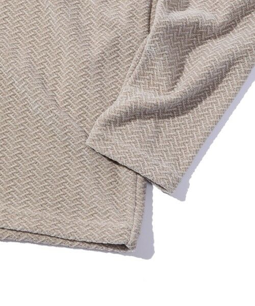 MEN'S BIGI / メンズビギ Tシャツ | モールジャガードクルーネックカットソー | 詳細5