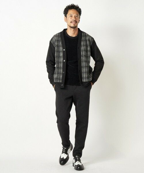 MEN'S BIGI / メンズビギ Tシャツ | モールジャガードクルーネックカットソー | 詳細13