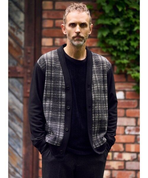 MEN'S BIGI / メンズビギ Tシャツ | モールジャガードクルーネックカットソー | 詳細15