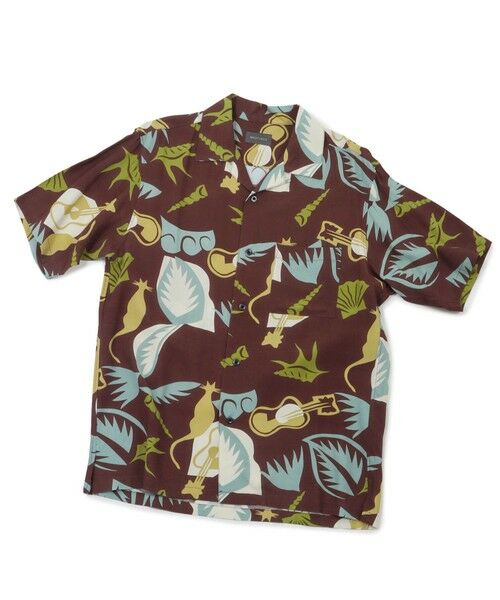 MEN'S BIGI / メンズビギ シャツ・ブラウス | 1992VINTAGE MBプリントオープンカラー半袖シャツ | 詳細4