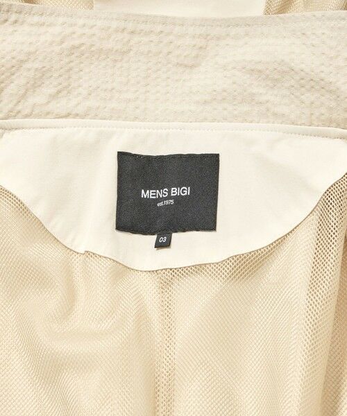 MEN'S BIGI / メンズビギ ブルゾン | シャドーチェックドビーコンビブルゾン | 詳細5