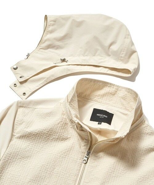 MEN'S BIGI / メンズビギ ブルゾン | シャドーチェックドビーコンビブルゾン | 詳細8