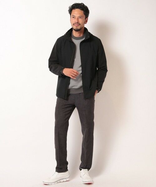 MEN'S BIGI / メンズビギ ブルゾン | シャドーチェックドビーコンビブルゾン | 詳細14