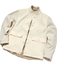 MEN'S BIGI / メンズビギ ブルゾン | 膨れジャガードストレッチブルゾン