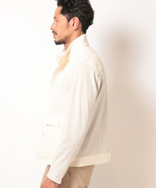 MEN'S BIGI / メンズビギ ブルゾン | 膨れジャガードストレッチブルゾン | 詳細2