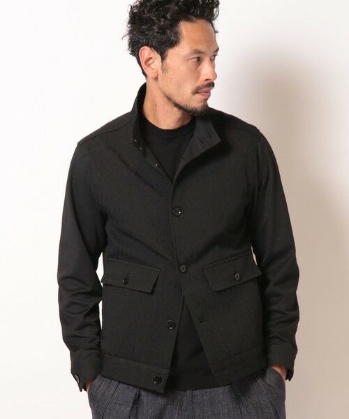 MEN'S BIGI / メンズビギ ブルゾン | 膨れジャガードストレッチブルゾン | 詳細15
