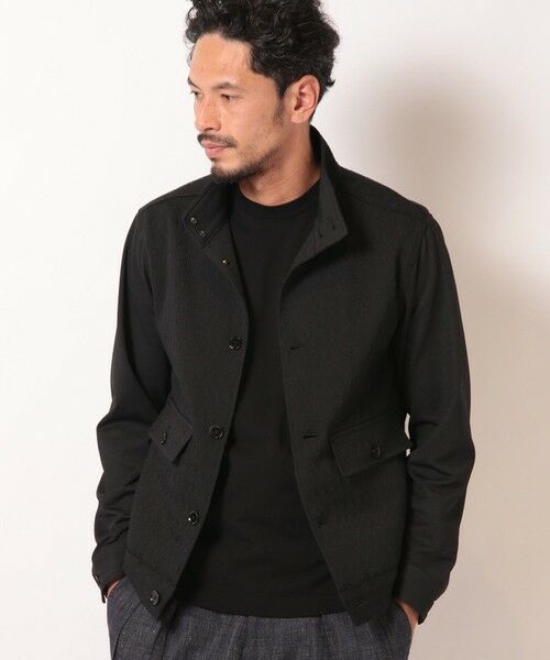 MEN'S BIGI / メンズビギ ブルゾン | 膨れジャガードストレッチブルゾン | 詳細16