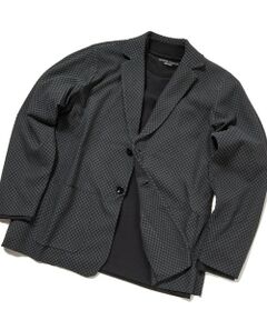 MEN'S BIGI / メンズビギ テーラードジャケット | ポリエステルエアリードッツテーラードジャケット