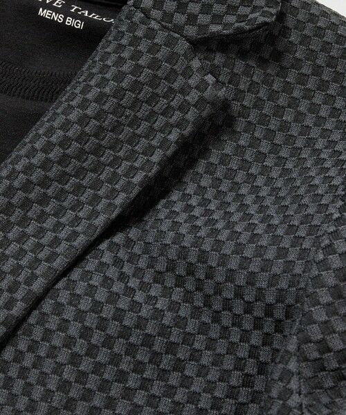 MEN'S BIGI / メンズビギ テーラードジャケット | ポリエステルエアリードッツテーラードジャケット | 詳細17