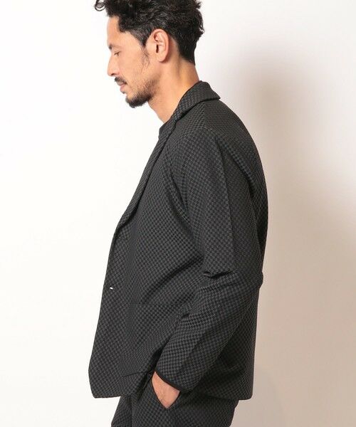 MEN'S BIGI / メンズビギ テーラードジャケット | ポリエステルエアリードッツテーラードジャケット | 詳細13