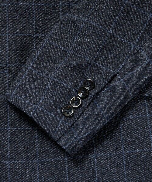 MEN'S BIGI / メンズビギ テーラードジャケット | 【ACTIVE TAILOR】3Dサッカープリントテーラードジャケット<セットアップ対応> | 詳細14