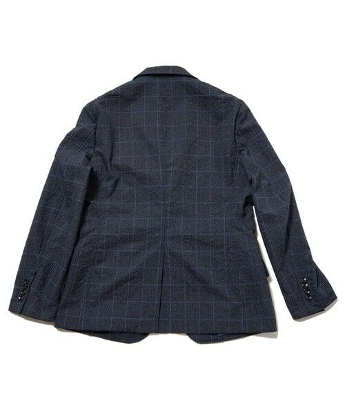 MEN'S BIGI / メンズビギ テーラードジャケット | 【ACTIVE TAILOR】3Dサッカープリントテーラードジャケット<セットアップ対応> | 詳細16