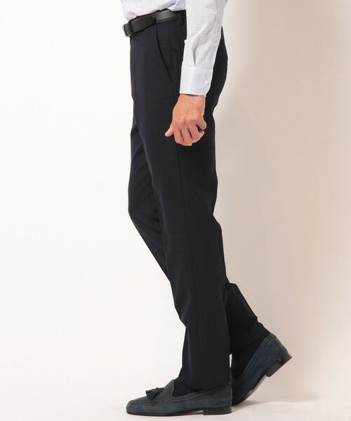 MEN'S BIGI / メンズビギ スラックス・ドレスパンツ | 【ACTIVE TAILOR】ミックスヤーン/ホップサックスラックス<セットアップ・スリーピース対応> | 詳細1