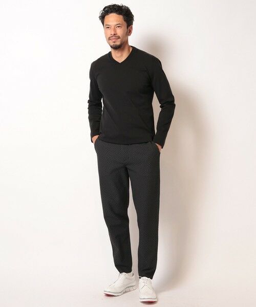 MEN'S BIGI / メンズビギ スラックス・ドレスパンツ | ポリエステルエアリードッツイージーパンツ | 詳細12