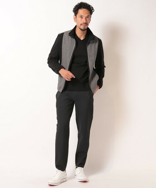 MEN'S BIGI / メンズビギ スラックス・ドレスパンツ | ポリエステルエアリードッツイージーパンツ | 詳細13