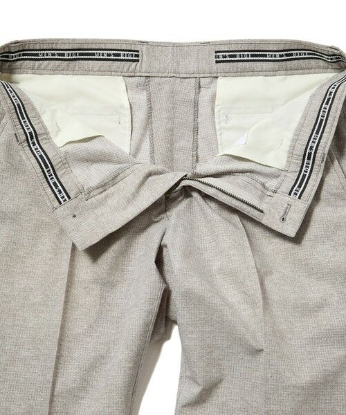 MEN'S BIGI / メンズビギ スラックス・ドレスパンツ | 【ACTIVE TAILOR】COOL DOTSメランジプリントスラックス<セットアップ対応> | 詳細5