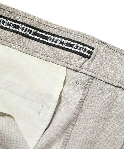 MEN'S BIGI / メンズビギ スラックス・ドレスパンツ | 【ACTIVE TAILOR】COOL DOTSメランジプリントスラックス<セットアップ対応> | 詳細6