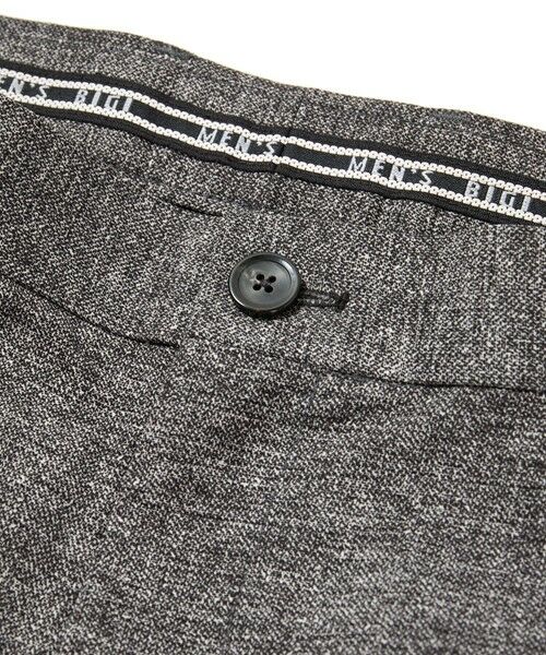 MEN'S BIGI / メンズビギ スラックス・ドレスパンツ | 【ACTIVE TAILOR】COOL DOTSメランジプリントスラックス<セットアップ対応> | 詳細15