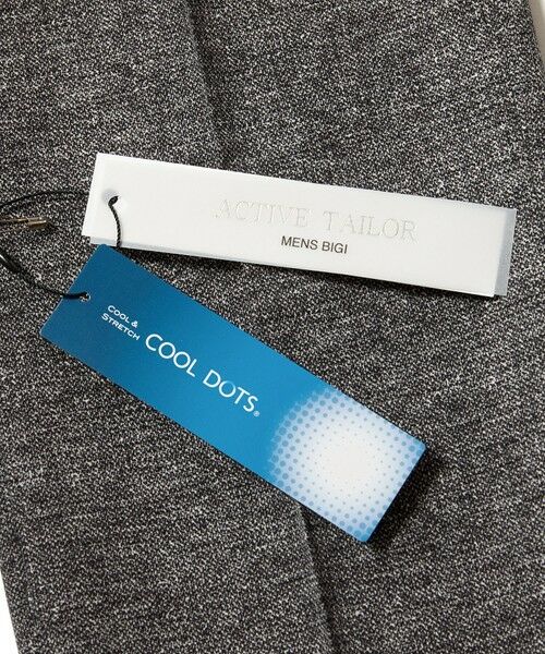 MEN'S BIGI / メンズビギ スラックス・ドレスパンツ | 【ACTIVE TAILOR】COOL DOTSメランジプリントスラックス<セットアップ対応> | 詳細16