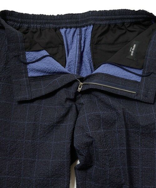 MEN'S BIGI / メンズビギ スラックス・ドレスパンツ | 【ACTIVE TAILOR】3Dサッカープリントイージーパンツ<セットアップ対応> | 詳細9