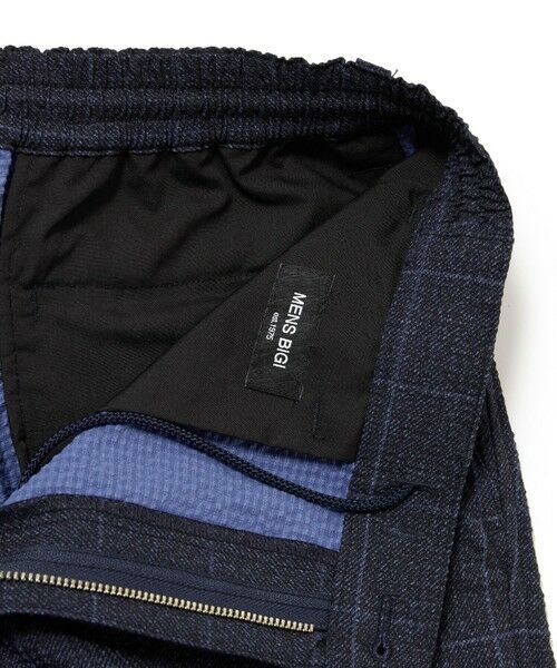 MEN'S BIGI / メンズビギ スラックス・ドレスパンツ | 【ACTIVE TAILOR】3Dサッカープリントイージーパンツ<セットアップ対応> | 詳細10