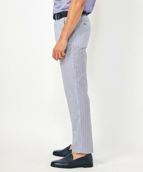 MEN'S BIGI / メンズビギ スラックス・ドレスパンツ | 【ACTIVE TAILOR】3Dサッカープリントイージーパンツ<セットアップ対応> | 詳細16