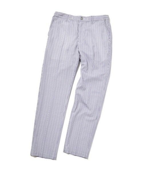 MEN'S BIGI / メンズビギ スラックス・ドレスパンツ | 【ACTIVE TAILOR】3Dサッカープリントイージーパンツ<セットアップ対応> | 詳細20