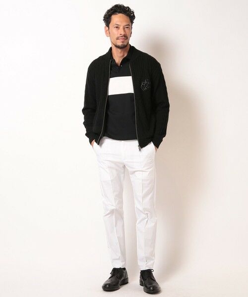 MEN'S BIGI / メンズビギ スラックス・ドレスパンツ | 2重織2WAYストレッチパンツ | 詳細1