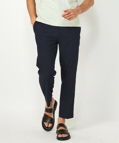 MEN'S BIGI / メンズビギ スラックス・ドレスパンツ | 3Dサッカーストレッチアンクル丈イージーパンツ