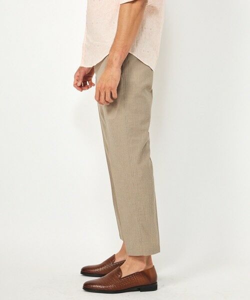 MEN'S BIGI / メンズビギ スラックス・ドレスパンツ | 3Dサッカーストレッチアンクル丈イージーパンツ | 詳細1