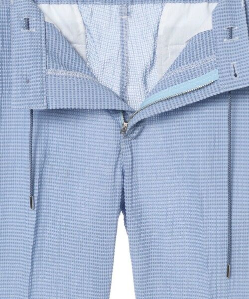 MEN'S BIGI / メンズビギ スラックス・ドレスパンツ | 3Dサッカーストレッチアンクル丈イージーパンツ | 詳細12