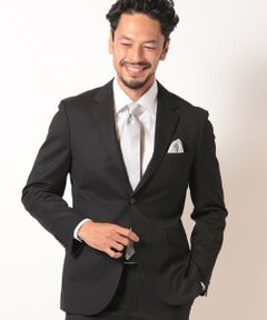 MEN'S BIGI / メンズビギ セットアップ | シェブロンジャカードスーツセットアップ＜同素材ベストあり＞