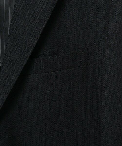 MEN'S BIGI / メンズビギ セットアップ | シェブロンジャカードスーツセットアップ＜同素材ベストあり＞ | 詳細4