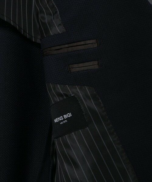 MEN'S BIGI / メンズビギ セットアップ | シェブロンジャカードスーツセットアップ＜同素材ベストあり＞ | 詳細21