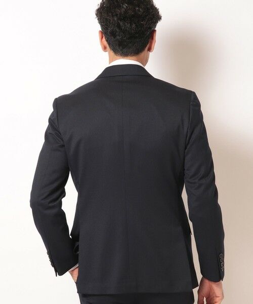 MEN'S BIGI / メンズビギ セットアップ | シェブロンジャカードスーツセットアップ＜同素材ベストあり＞ | 詳細8