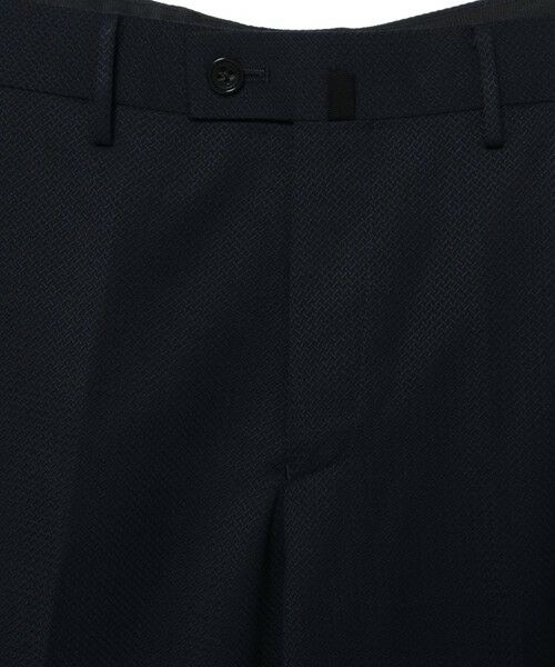 MEN'S BIGI / メンズビギ セットアップ | シェブロンジャカードスーツセットアップ＜同素材ベストあり＞ | 詳細24