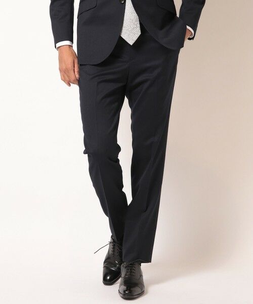 MEN'S BIGI / メンズビギ セットアップ | シェブロンジャカードスーツセットアップ＜同素材ベストあり＞ | 詳細10