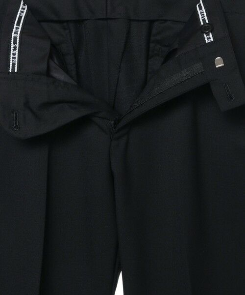 MEN'S BIGI / メンズビギ セットアップ | 【スリーピース対応】サージ綾ブラック無地スーツセットアップ | 詳細19