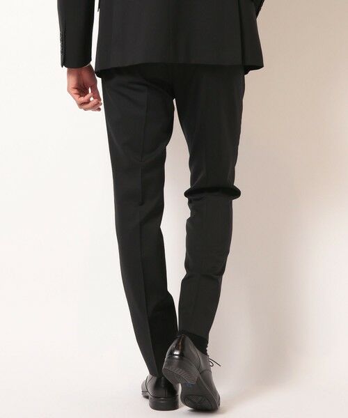 MEN'S BIGI / メンズビギ セットアップ | 【スリーピース対応】サージ綾ブラック無地スーツセットアップ | 詳細5