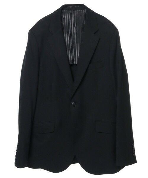 MEN'S BIGI / メンズビギ セットアップ | 【スリーピース対応】サージ綾ブラック無地スーツセットアップ | 詳細6