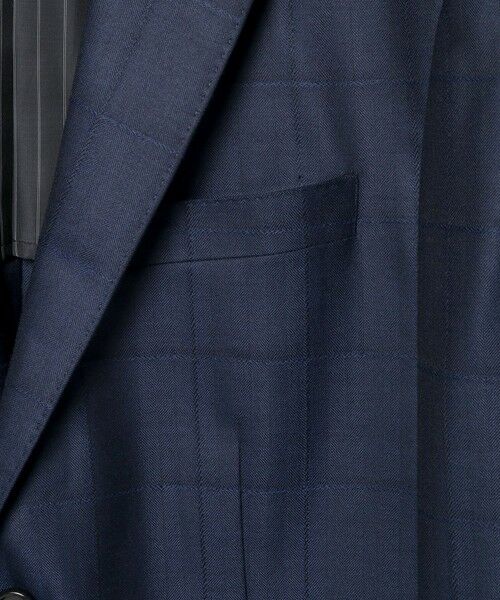 MEN'S BIGI / メンズビギ セットアップ | ブライト ウインドーペーンスーツセットアップ＜同素材ベストあり＞ | 詳細12