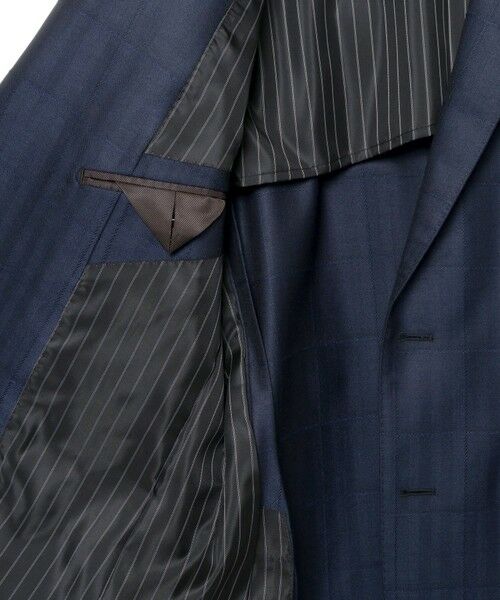 MEN'S BIGI / メンズビギ セットアップ | ブライト ウインドーペーンスーツセットアップ＜同素材ベストあり＞ | 詳細19