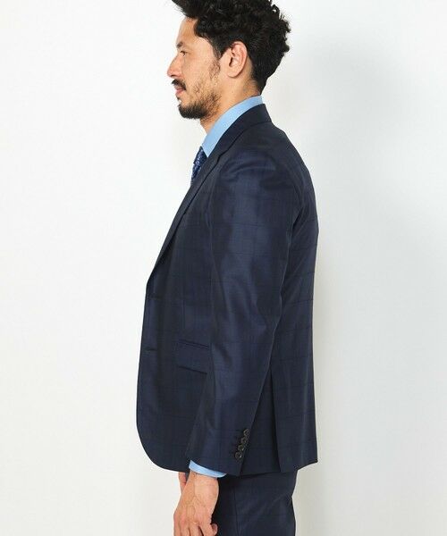 MEN'S BIGI / メンズビギ セットアップ | ブライト ウインドーペーンスーツセットアップ＜同素材ベストあり＞ | 詳細4