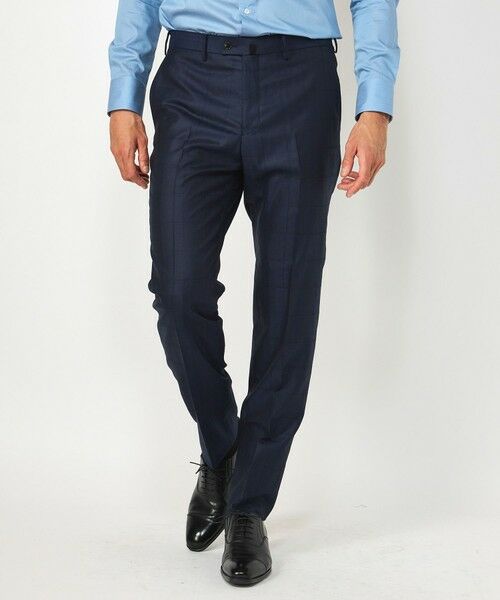 MEN'S BIGI / メンズビギ セットアップ | ブライト ウインドーペーンスーツセットアップ＜同素材ベストあり＞ | 詳細6