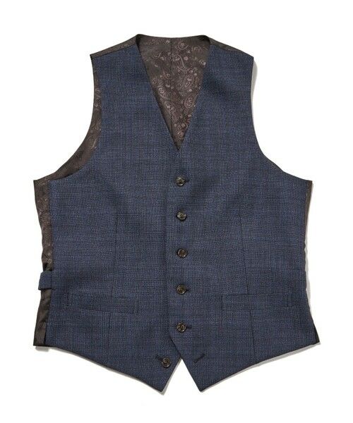 MEN'S BIGI / メンズビギ ベスト | 【ACTIVE TAILOR】ミックスヤーン/ホップサックベスト＜セットアップ・スリーピース対応＞ | 詳細8