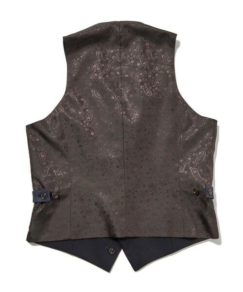 MEN'S BIGI / メンズビギ ベスト | 【ACTIVE TAILOR】ミックスヤーン/ホップサックベスト＜セットアップ・スリーピース対応＞ | 詳細9