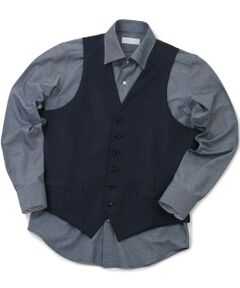 MEN'S BIGI / メンズビギ ベスト | ブライト ウインドーペーンベスト＜同素材スーツあり＞