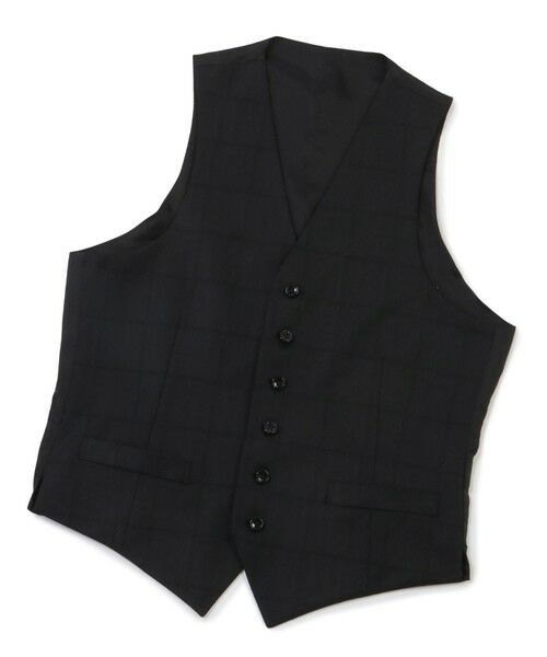 MEN'S BIGI / メンズビギ ベスト | ブライト ウインドーペーンベスト＜同素材スーツあり＞ | 詳細12